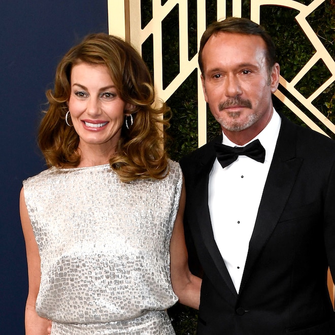 Tim McGraw, Faith Hill, 2022 SAG Awards, 2022 Screen Actors Guild Awards, Red Carpet Fashion, Couples